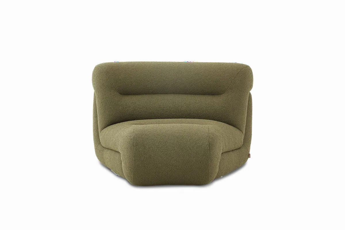 Tovi Performance Boucle Wedge Couch - view 8