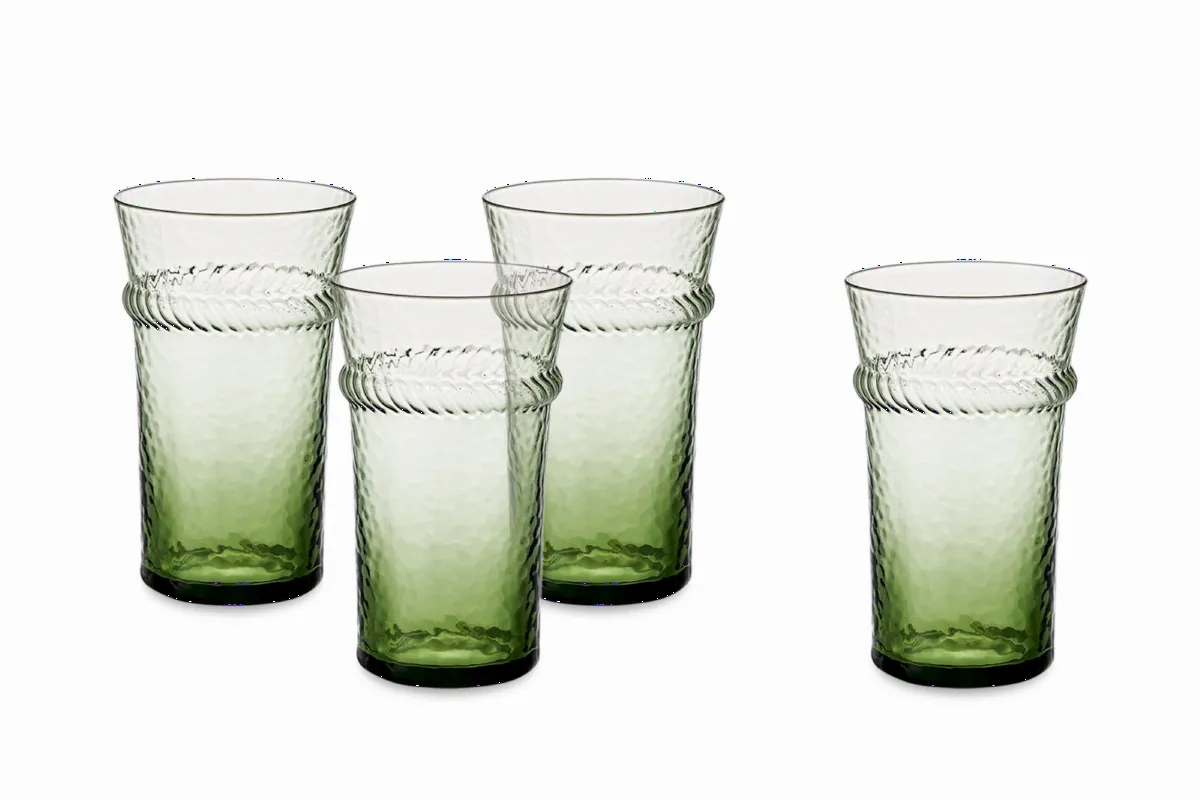 Verdant Tall Drinking Glasses, Set of 4 - view 6