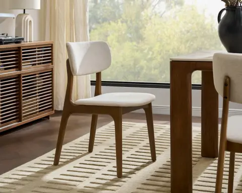 Vincent Dining Table with Brighton Chair Set